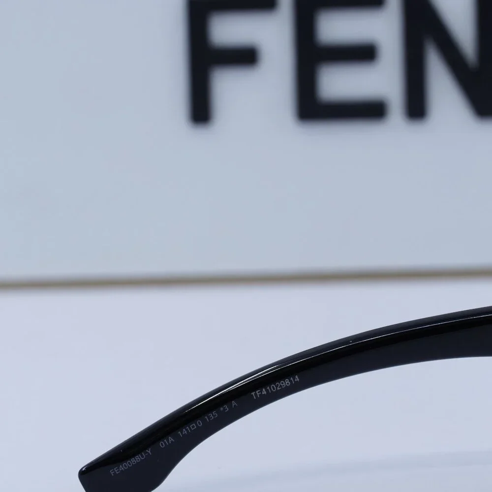 Final Price! Fendi FE40088U-Y 01A Black Grey Sunglasses - Picture 10 of 14